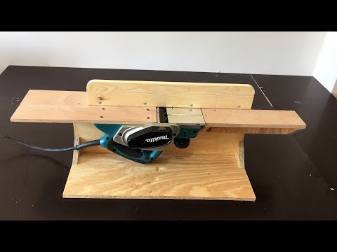 Making a  Benchtop Jointer - Planya Tezgahı Yapımı