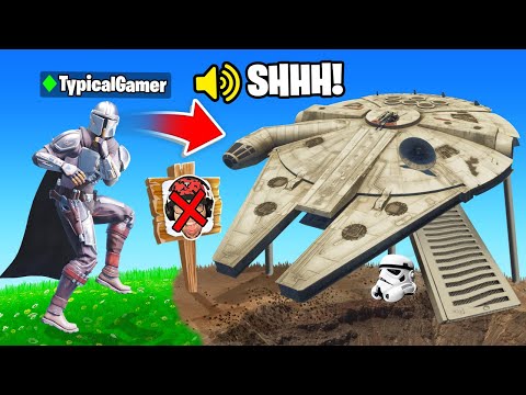 I Went UNDERCOVER in a STAR WARS Tournament! (Fortnite)