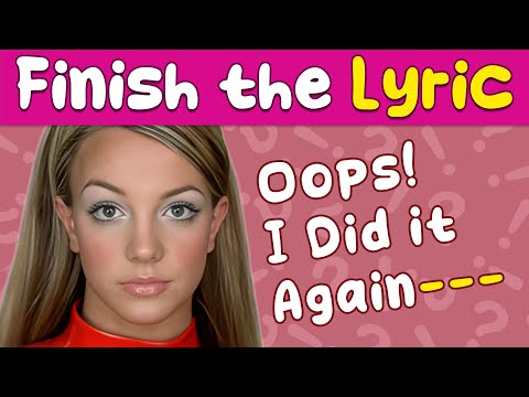 Finish the Lyric: 2000s Music Challenge!