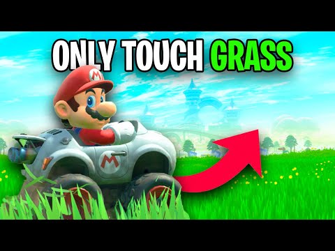 Can You Cross Mario Kart World Without Leaving Grass?
