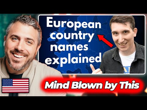 SHOCKING Origin of Every European Country Name | American Reacts