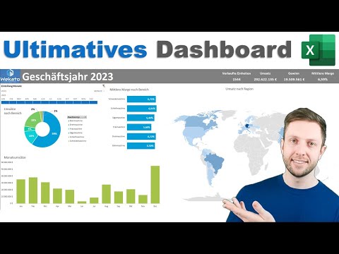 Beeindruckendes DASHBOARD in EXCEL erstellen