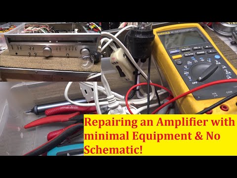 Minimal Tools and No Schematics - Kenwood KR-710 Stereo Receiver