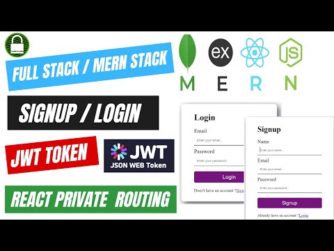Complete Login/Signup MERN Stack | Mongo, Express, React and Node Authentication with Deployment