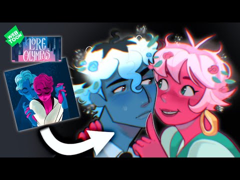 LORE OLYMPUS REDESIGN (Kinda) (going over the comic and reimagining, speedpaint) (Unvale)