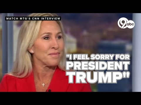 Rep. Marjorie Taylor Greene on CNN: "I feel sorry for President Trump."