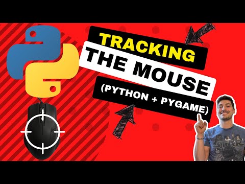 How to Track the Mouse Position in PyGame! (Python GUI Tutorial)