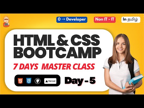 HTML & CSS Bootcamp – Day 5 | Flexbox, Grid, CSS Animation & Media Queries | TechMonks 🎓