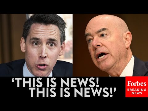 BREAKING NEWS: Josh Hawley Blows Up At Mayorkas Again Over Shock Whistleblower Claim