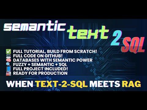 I Just Merged RAG With Text-to-SQL - The Results Are Absolutely Insane - I'll Teach You How to Build