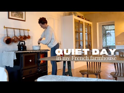 A quiet day in my farmhouse in the French countryside