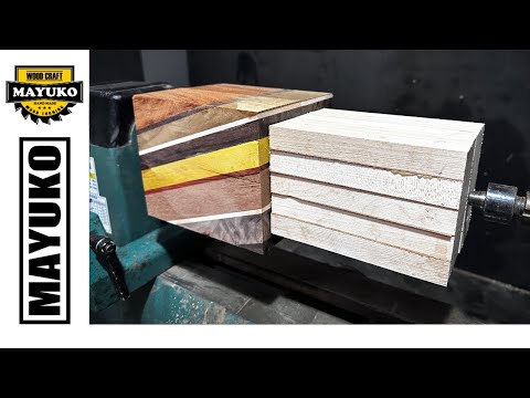 THE SLANT HAS A LID, woodturning