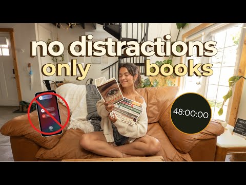 Locking up my phone to see how much I can read in 48 hrs with NO distractions