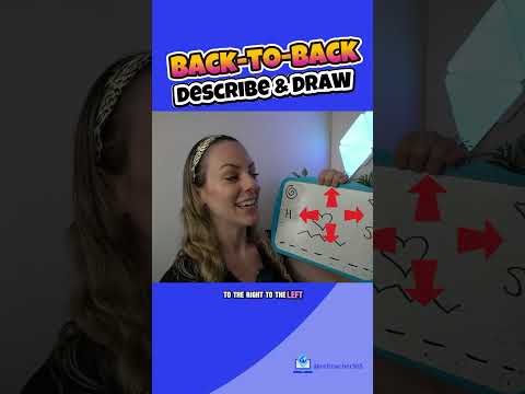 Easy ESL Game: Describe & Draw ✍️