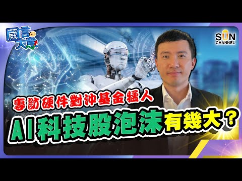 專訪硬件對沖基金猛人!AI科技股泡沫有幾大?︱嘉賓:王騰達︱葳言大意︱Sun Channel︱20240618