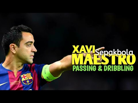 Xavi Hernandez | Maestro | Passing & Dribbling Skills