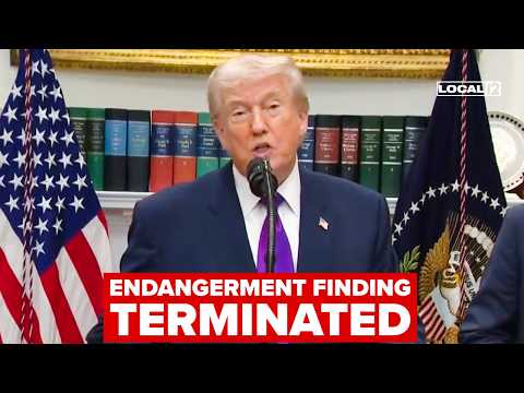 Trump announcement with EPA