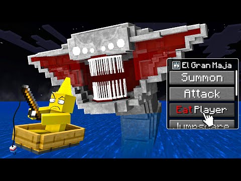 Playing As Sea Monsters To Troll My Friend in Minecraft