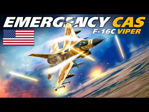 F-16C Viper Enemy VBIEDs In Afghanistan | Emergency CAS | Digital Combat Simulator | DCS |