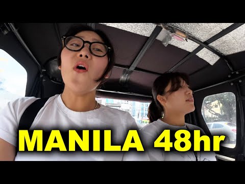 My Korean Friend’s First Time in 🇵🇭  | Jollibee, Chinatown, Intramuros..