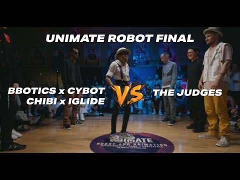 Bbotics, Cybot, Chibi, iGlide vs the Judges | Unimate Robot Finals x stance