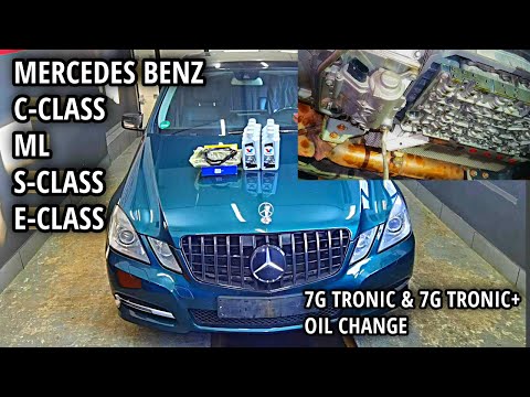 Mercedes Benz 7G TRONIC & 7G TRONIC + Automatic Transmission Oil Change  Ultimate DIY Tutorial!