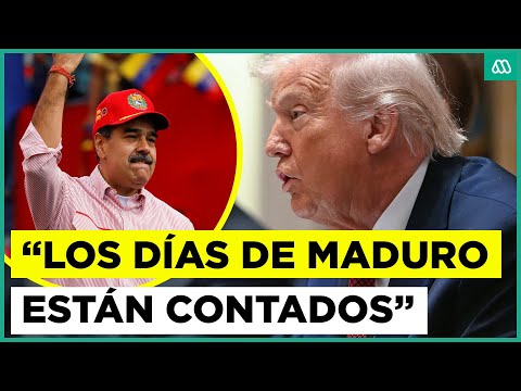 Donald Trump lanza nueva advertencia a Nicolás Maduro: "Tiene los días contados"