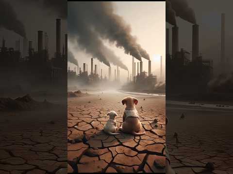 Man vs Nature | Poor puppies try to save our nature #shorts #cutepuppy #dog #dostpappu