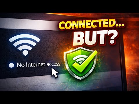Connected But No Internet | WiFi & Ethernet FIX (Windows 10/11)