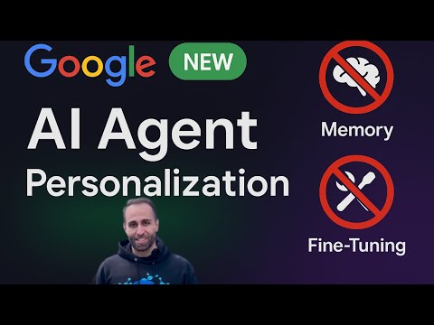 Google’s New Way to Personalize AI Agents — No Memory or Fine-Tuning !