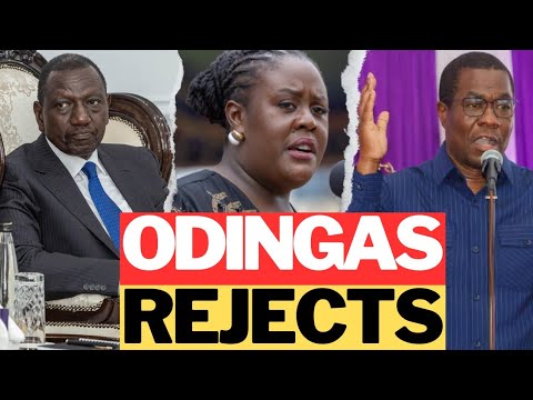 REJECTED! Odingas Declines Ruto Cabinet Docket for Winnie-Wandayi Trembling 