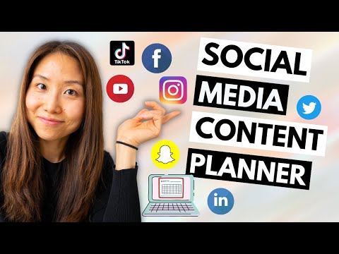 Social Media Strategy: How to Create a Social Media Content Calendar in 2024 [UPDATED TEMPLATE]