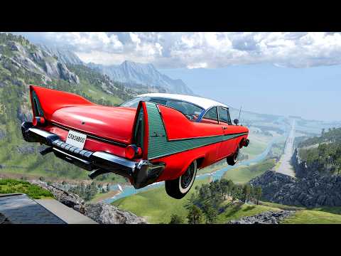 Epic High Speed Car Jumps #349 – BeamNG Drive | CrashBoomPunk