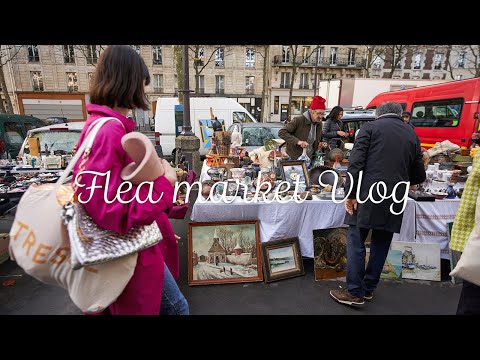 パリの蚤の市でお買い物♪/暮らしを楽しむVlog