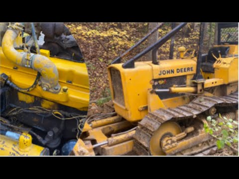 Dozer maintenance 450C John Deere crawler