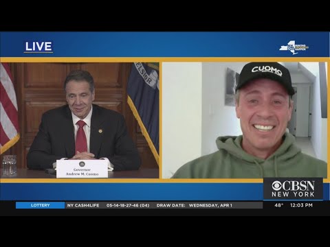 Coronavirus Update: Gov. Andrew Cuomo, Journalist Chris Cuomo Share Some Brotherly Love In Daily Bri