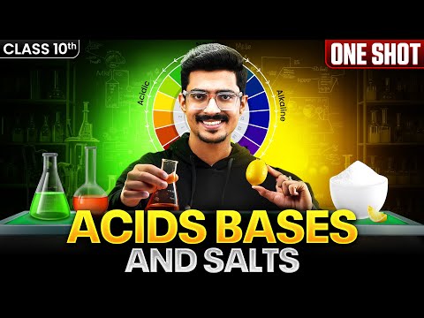 Acids, Bases and Salts | Complete Chapter in ONE SHOT | Class 10 Science | Sunil Bhaiya