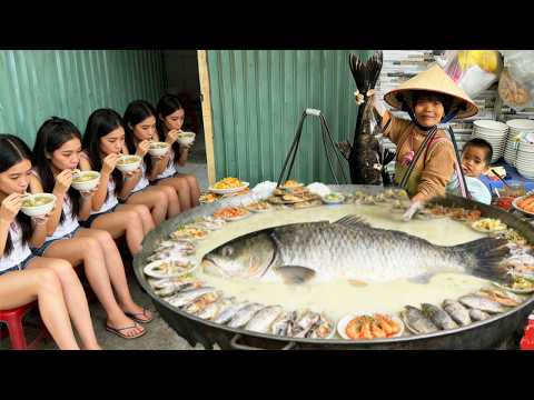 广东廉江必吃鱼头汤！35元一斤大花鲢日售百斤 ，一鱼四吃鲜掉眉毛#麦总去哪吃