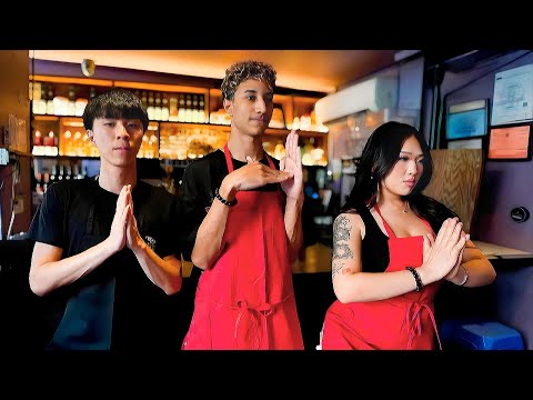 Ray, Tota & Nina Work At A Taiwanese Restaurant In New York!