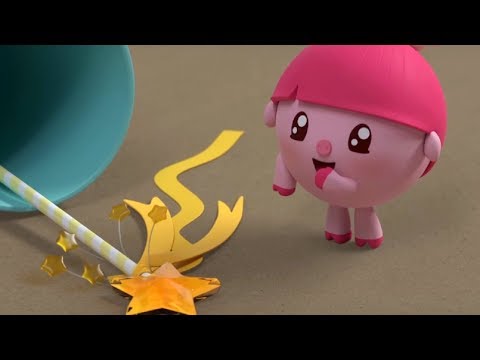 Малышарики - Волшебная палочка - серия 91 - обучающие мультфильмы для малышей 0-4 - про машинки