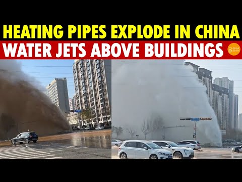 China’s Tofu-Dreg Infrastructure Disaster! Heating Pipes Burst, City Left Freezing