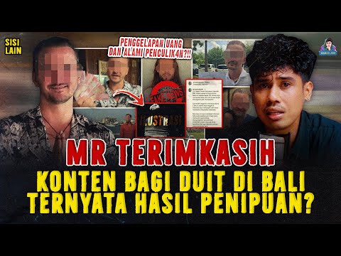 Mr TERIMAKASIH ! BULE RUSIA HOBI BAGI DUIT TERDUGA MENGGELAPKAN DANA PULUHAN MILYAR UNTUK KONTEN ?