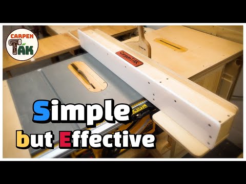 ⚡ The Best Way to Improve Your Table Saw / DIY / WOODWORKING