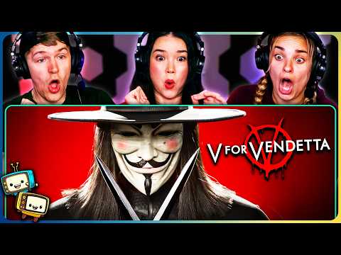 V FOR VENDETTA (2005) Movie Reaction! | First Time Watch | Natalie Portman | Hugo Weaving