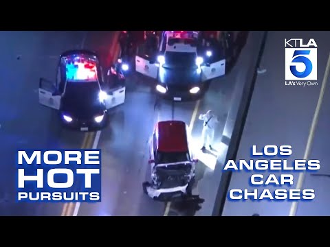 Chopper videos capture high-speed pursuits | Los Angeles Car Chases