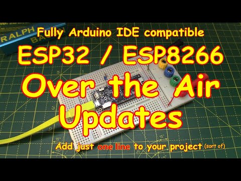 #228 ESP32 Over the Air (OTA) Updates with ONE LINE are EASY!