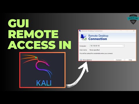 Enable GUI Remote Access in Kali Linux | Kali Linux Tutorial