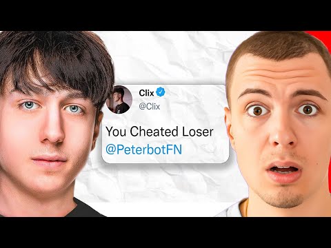 Clix Reacts to "How CHEATERS Helped Peterbot Beat Clix in FNCS..."