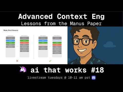 Context Engineering lessons from Manus - 🦄 #18