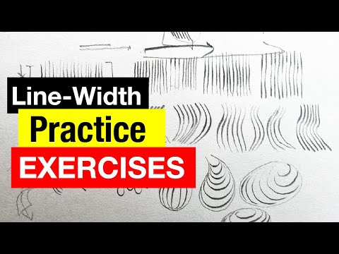 Simple exercises that improves your line drawing skills 